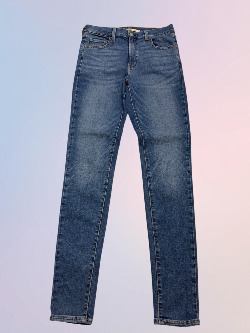 LEVI’S 720 Women’s 29 HIGH RISE SUPER SKINNY Blue Jeans